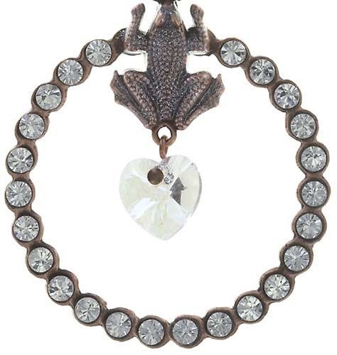 image for Earring Stud Dangling Little Frog Prince White  