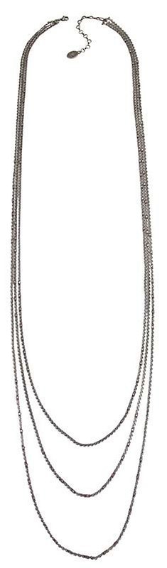 image pour Collier (long) Little Frog Prince Bleu / Rose  