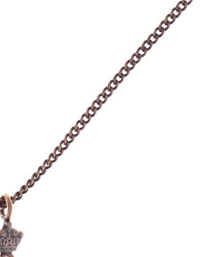 image for Necklace pendant Little Frog Prince White  