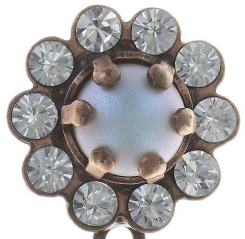 image pour Clou d'oreille pendant Little Frog Prince Blanc  