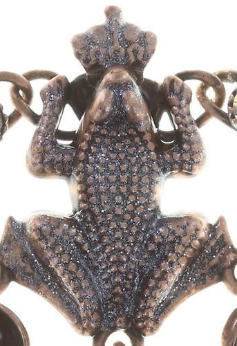 image for Necklace Little Frog Prince White  