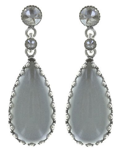 image pour Clou d'oreille pendant Jelly Star Blanc  