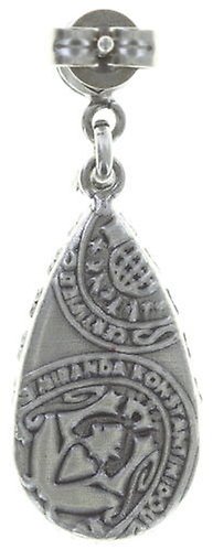 image pour Clou d'oreille pendant Jelly Star Blanc  