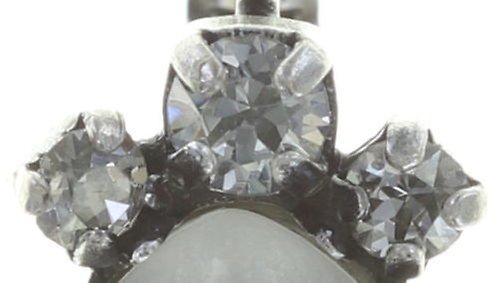 image for Earring eurowire Jelly Star White  