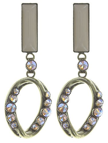 image pour Clou d'oreille pendant Heavy Metals Blanc  