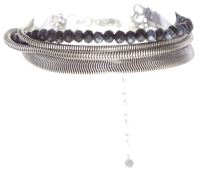 image for Bracelet Chameleon Black / Blue  