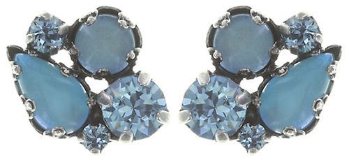 image pour Clou d'oreille Jelly Star Bleu  