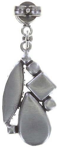 image pour Clou d'oreille pendant Jelly Star Bleu  