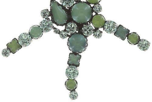 image pour Clou d'oreille pendant Jelly Star Vert  size XL