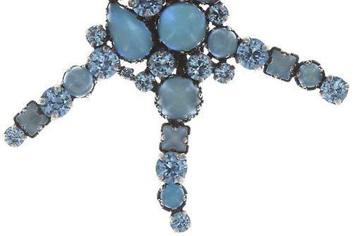 image for Earring Stud Dangling Jelly Star Blue  size XL