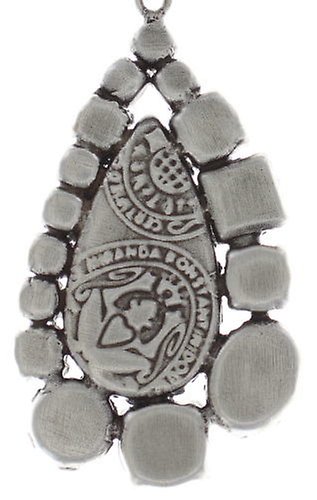 image for Necklace Pendant (Long) Jelly Star Green  