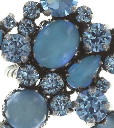 Bild für Ring Jelly Star Blau  Größe L