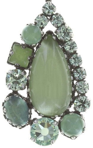 image for Necklace Pendant (Long) Jelly Star Green  