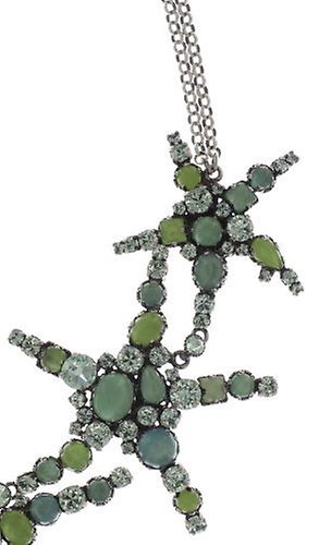 Bild für Halskette Collier Jelly Star Grün  size XL,L,S