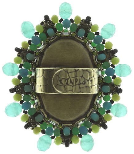 image for Ring Beat of the Beads Green  