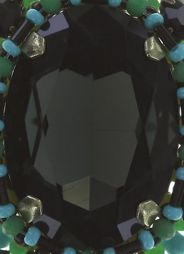 image for Ring Beat of the Beads Green  