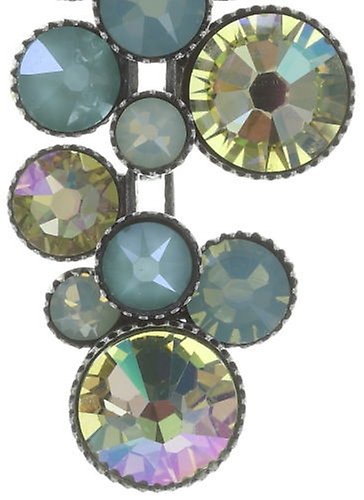 image pour Clou d'oreille pendant Water Cascade Vert  