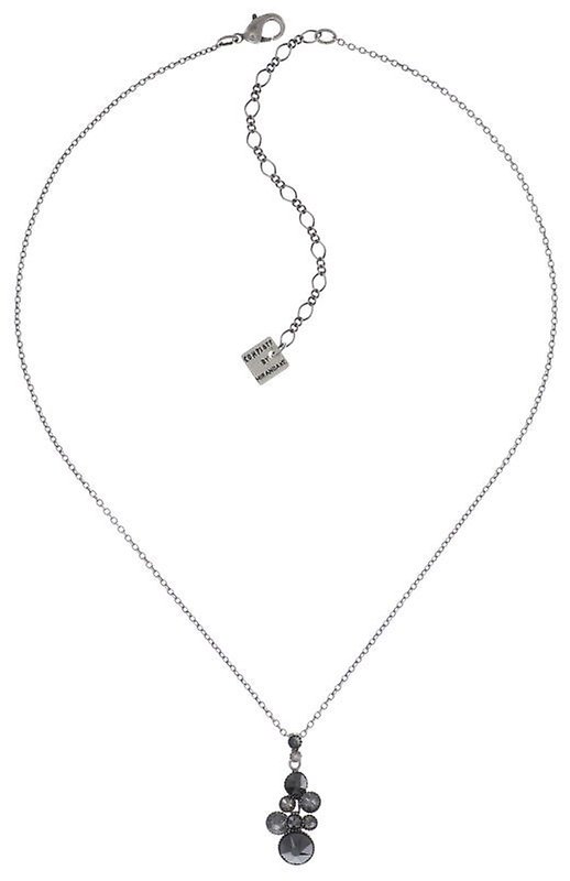 image for Necklace Pendant Water Cascade Shades Of Grey  