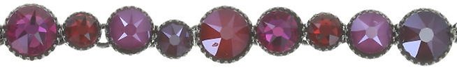 image for Bracelet Water Cascade Dark Pink  