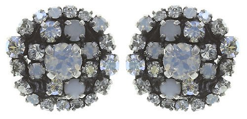 image for Earring Stud Ballroom White  