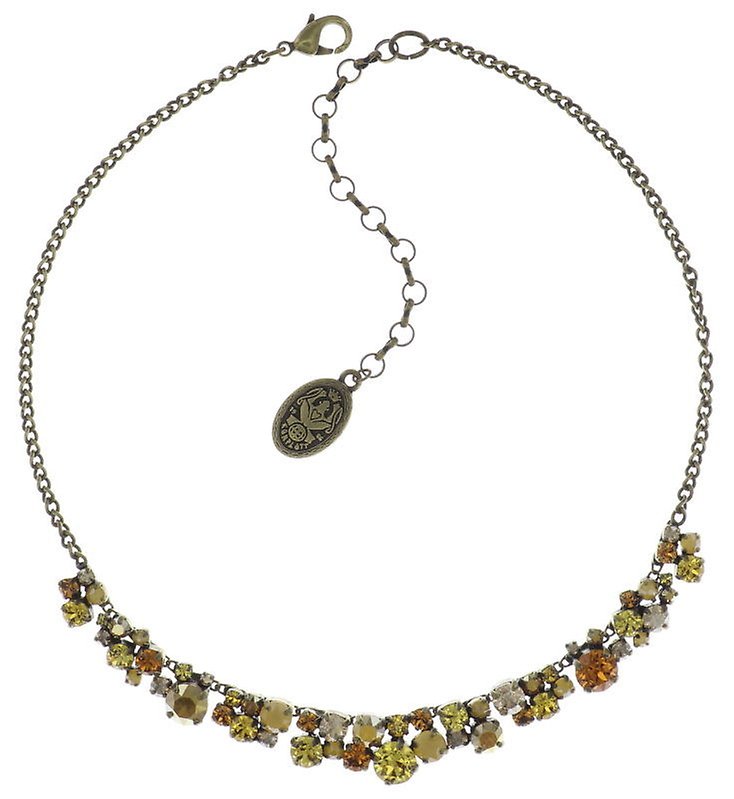 Bild für Halskette Ballroom Classic Glam Gelb  