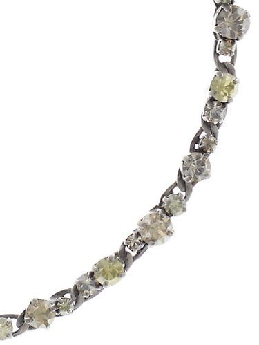 Bild für Choker Collier lang Ballroom Classic Glam Beige  