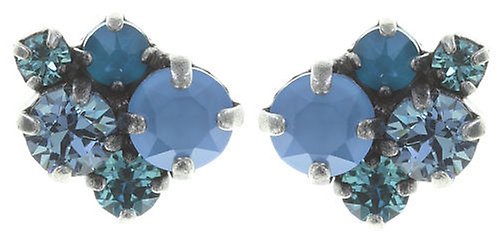 Bild für Ohrstecker Ballroom Classic Glam Blau  