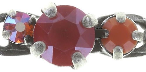 image pour Collier ras-de-cou long Ballroom Classic Glam Rouge  