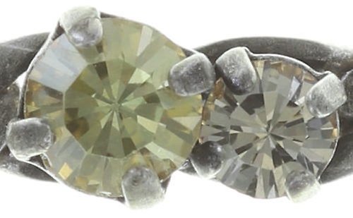 Bild für Choker Collier lang Ballroom Classic Glam Beige  