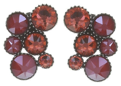 image pour Clou d'oreille Inside Out Rouge / Orange  