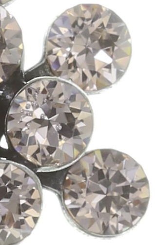 image for Earring stud Magic Fireball Light Brown silk mini