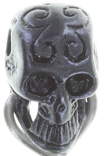 image for Earring Stud Dangling Spell on You Gun Metal / Lt. Antique Silver  