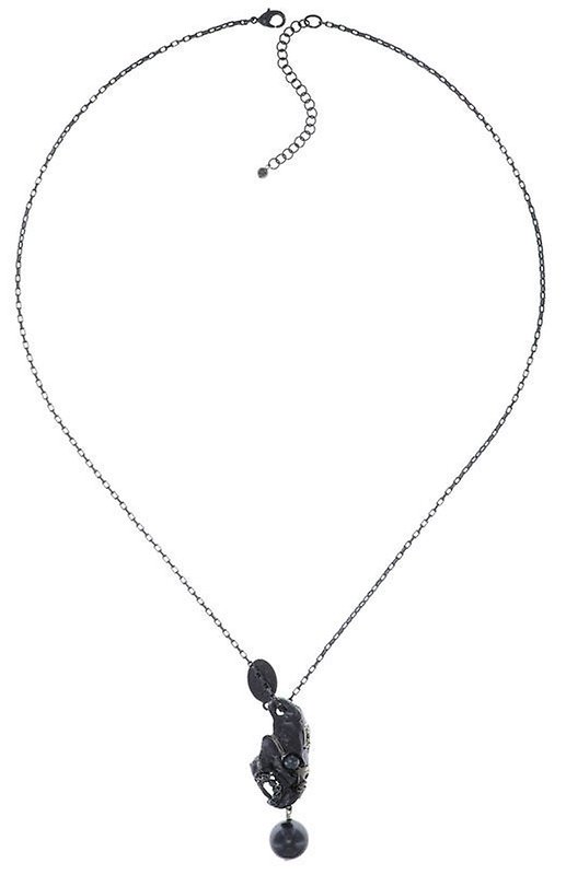 image pour Collier (long) Spell on You Métal Pistolet / Argent Antique Clair  