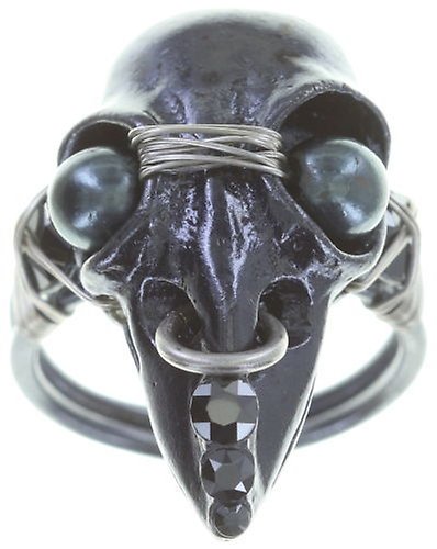 image for Ring Spell on You Gun Metal / Lt. Antique Silver  