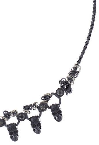 image for Necklace Spell on You Gun Metal / Lt. Antique Silver  