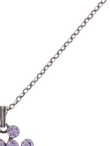 image for Necklace Pendant Magic Fireball Lila violet mini