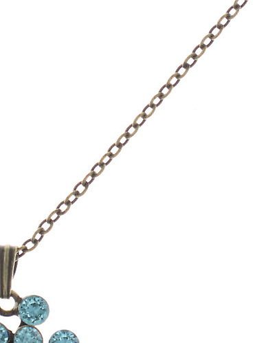 image pour Collier pendant Magic Fireball Bleu lt. turquoise mini