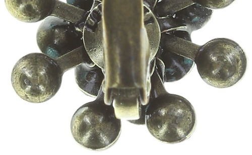 image for Earring Eurowire Magic Fireball Blue lt. turquoise mini