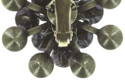 Bild für Ohrringe mit Brisur Magic Fireball Lila  Classic Size (21mm Ø)