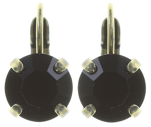 image pour Boucles d'oreilles Eurowire Black Jack Noir jet SS 39