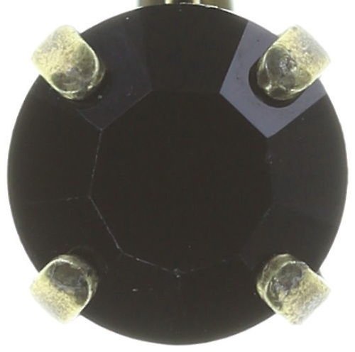 image for Earring eurowire Black Jack Black jet SS 39