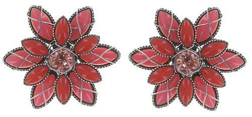 image for Earring stud Psychodahlia Multi  size S
