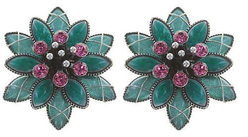 image for Earring clip Psychodahlia Multi  size M