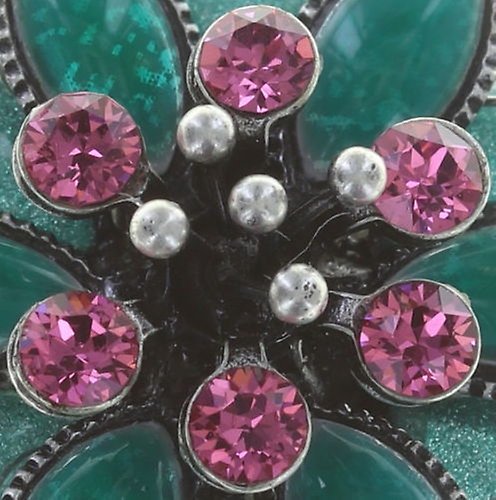 image pour Boucles d'oreilles Clip Psychodahlia Multi  size M