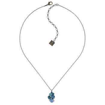 Bild für Halskette mit Anhänger Petit Glamour blue/green  