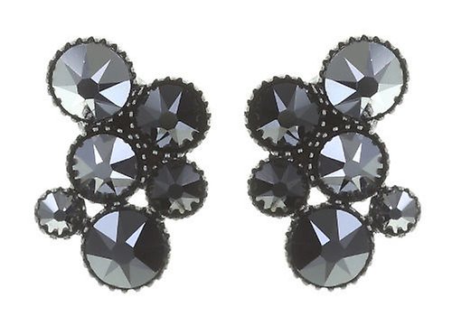 image for Earring Stud Inside Out Black  