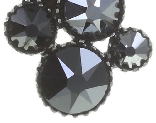 image pour Clou d'oreille Inside Out Noir  