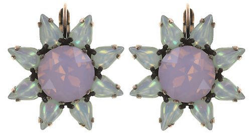 image pour Boucles d'oreilles Eurowire Sunflower Blanc / Rose  size M