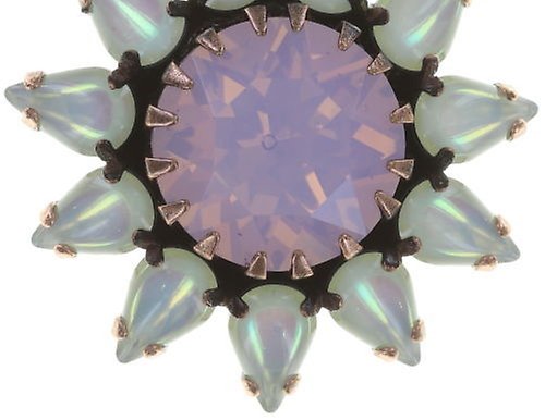 image for Necklace Pendant Sunflower White / Pink  size L