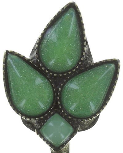 image pour Clou d'oreille pendant Sunflower Jaune / Blanc / Vert  size XL